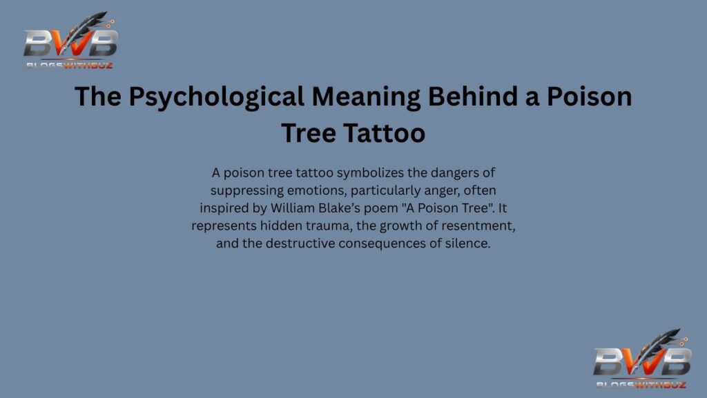 black tree tattoo meaning