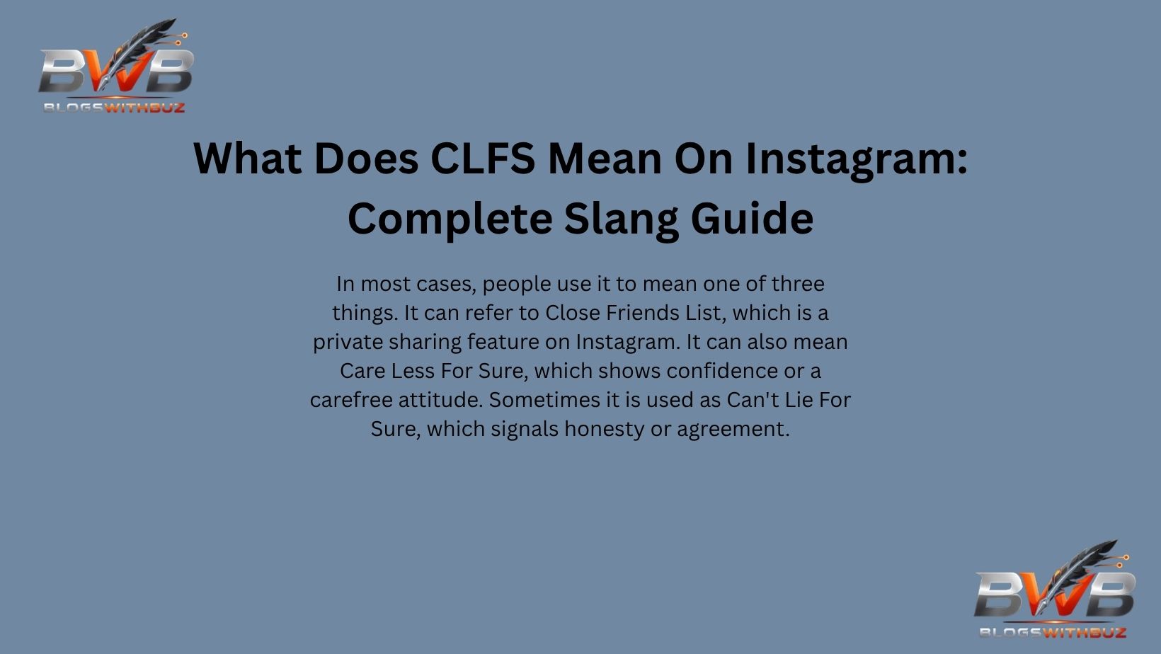 What Does CLFS Mean On Instagram: Complete Slang Guide