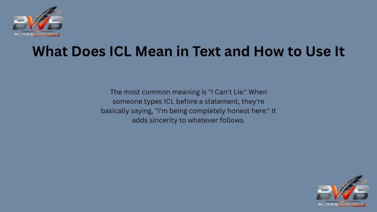 What Does ICL Mean in Text and How to Use It